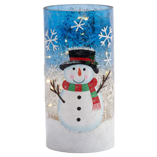 7.87in Arctic Frosty LED Vase